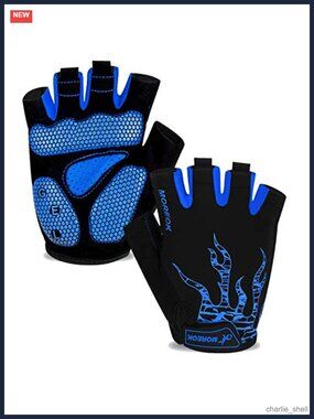 Cycling Gloves Half Finger 5MM Gel Anti-Slip Breathable